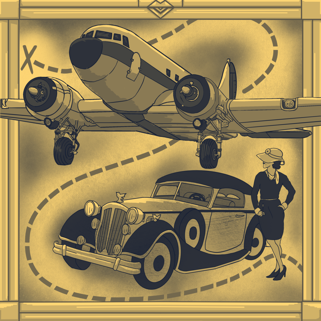 Spielebild Unterwegs mit Lucy Abignail