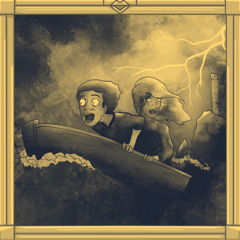 Spielebild Flucht von Awning Island