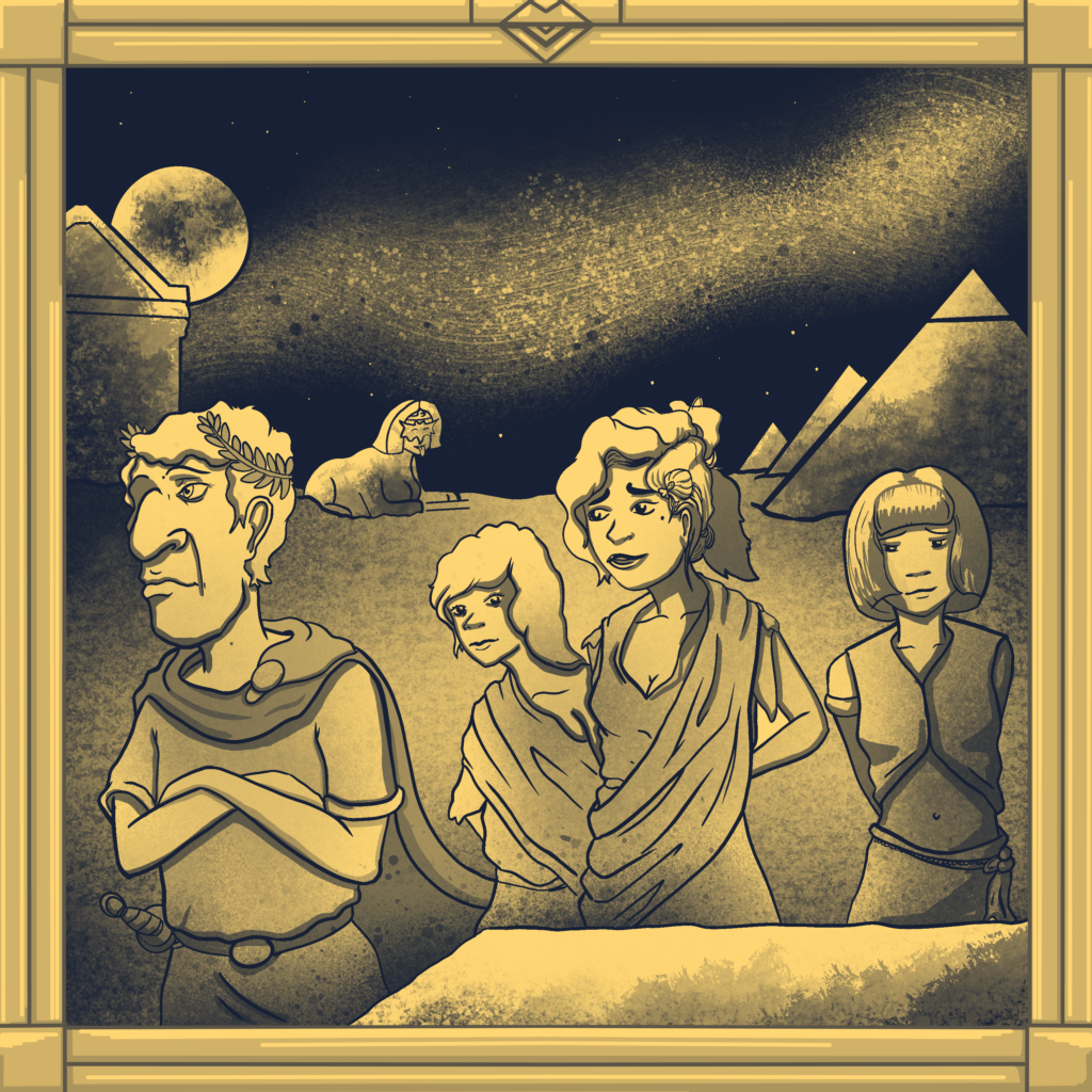 Spielebild Cäsar und Antigone